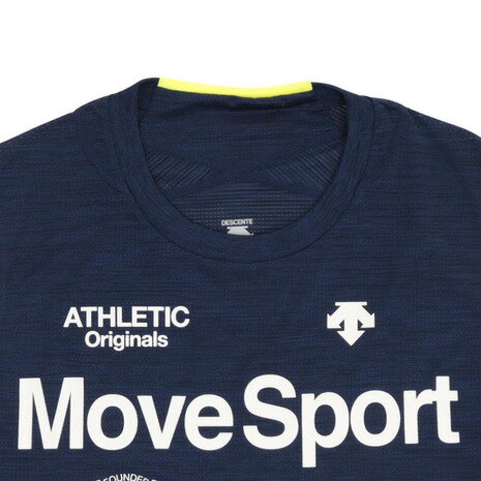 デサント(DESCENTE) BRZ+ヘザーノースリーブシャツ DMMTJA55 NVM (メンズ)