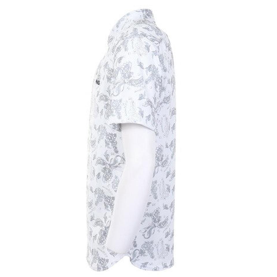 ピン(PING) ゴルフウェア 吸汗速乾 高通気 ドライポリエステル ストレッチカノコ 半袖ポロシャツ 621-2160402 (メンズ)