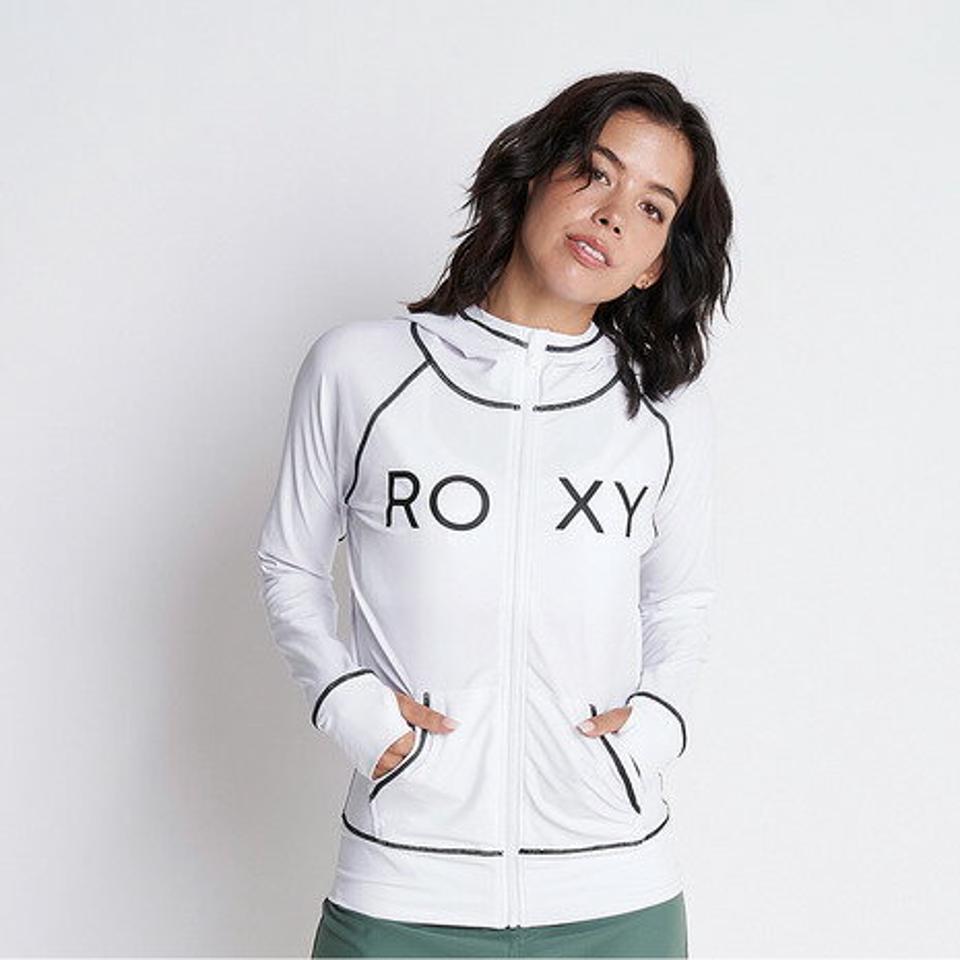 ロキシー（ROXY）（レディース）ラッシュガード 長袖 パーカー UVカット 紫外線対策 吸汗速乾 RASHIE PARKA RLY225054