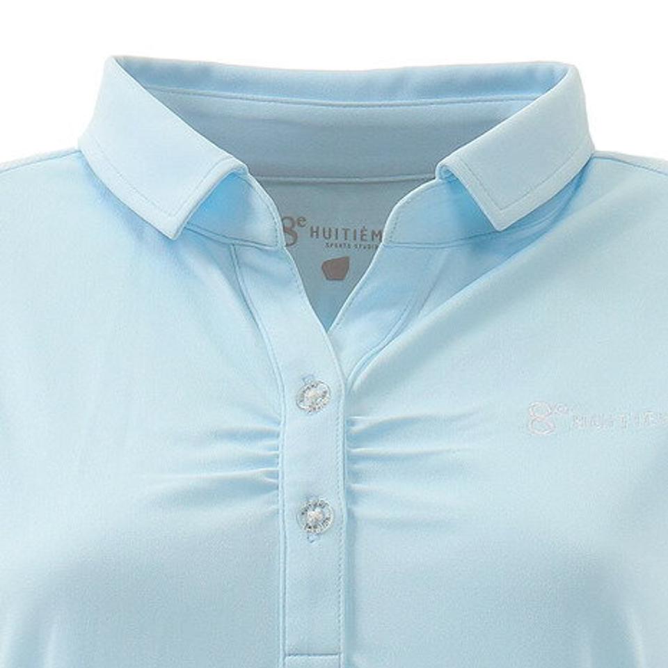 ウィッテム(HUITIEME)(レディース) テニス 半袖ポロシャツ HU20S03LS733011L 【吸汗速乾/UVカット】