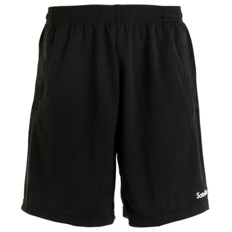 サテライト（Satellite）（メンズ）バドミントン ウェア ドライハーフパンツ プリント STHPP BLACK