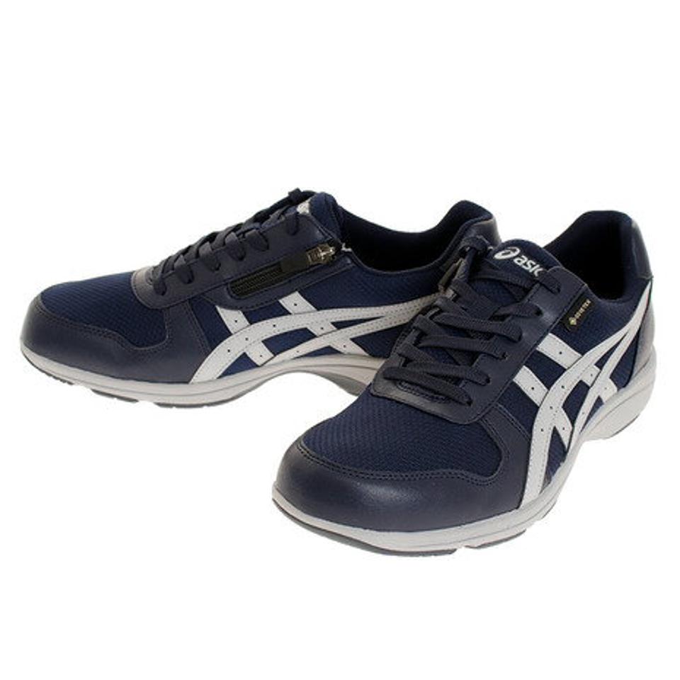 【2/5 24h限定 エントリー＆対象4店舗買い回りで最大P10倍！】アシックス（ASICS）（メンズ）メンズ スニーカー ハダシウォーカー HADASHIWALKER M G-TX ネイビー 1291A012.400