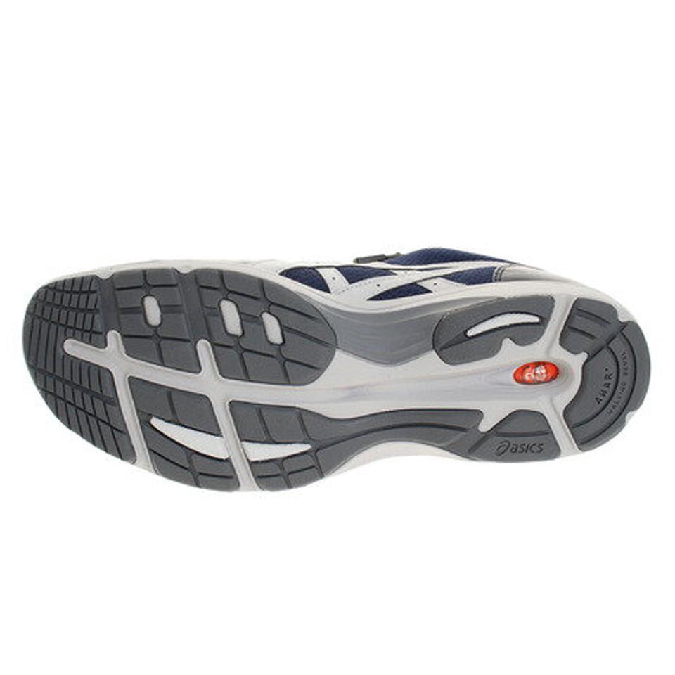 【2/5 24h限定 エントリー＆対象4店舗買い回りで最大P10倍！】アシックス（ASICS）（メンズ）メンズ スニーカー ハダシウォーカー HADASHIWALKER M G-TX ネイビー 1291A012.400