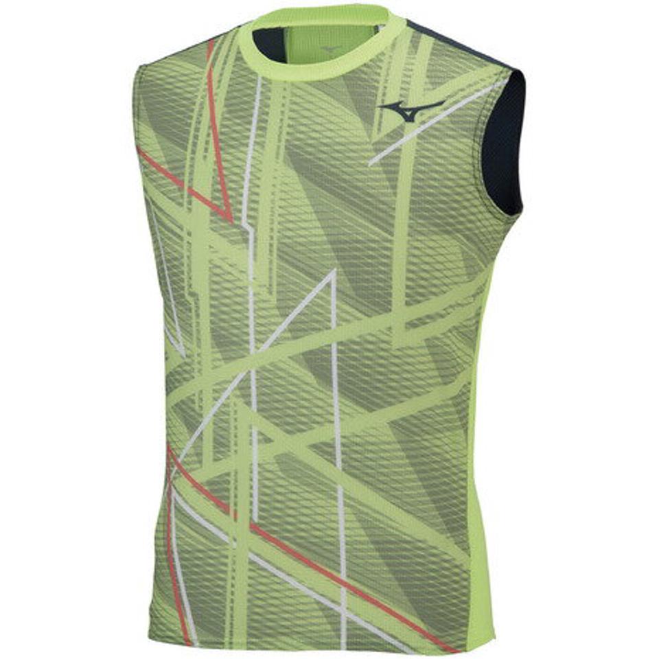 ミズノ(MIZUNO) 陸上ウェア シャツ MTCプラクティスシャツ ノースリーブ U2MA201237 (メンズ、レディース)