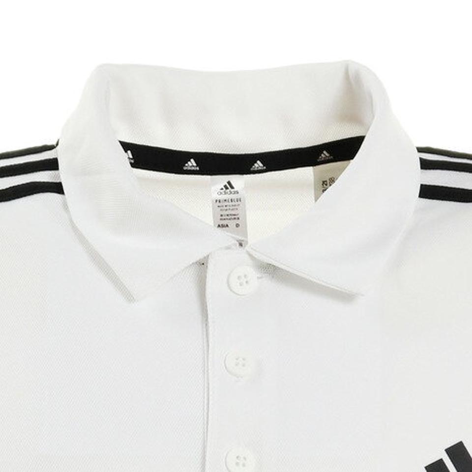 アディダス(adidas) PRIMEBLUE デザインド トゥ ムーブ スポーツ 3ストライプス ポロシャツ 42504-GM2138 (メンズ)
