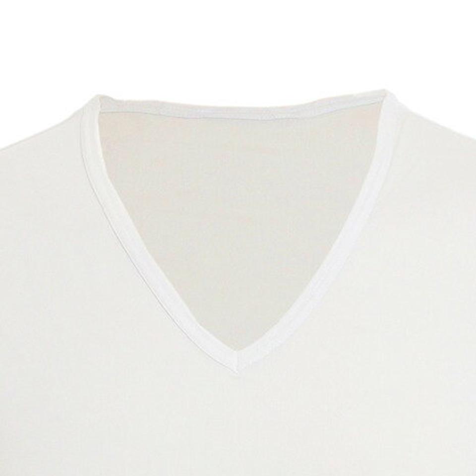 エーシーピージー(ACPG)(メンズ)ドライプラスクール 半袖Vネックシャツ 891PA0GC6118WHT