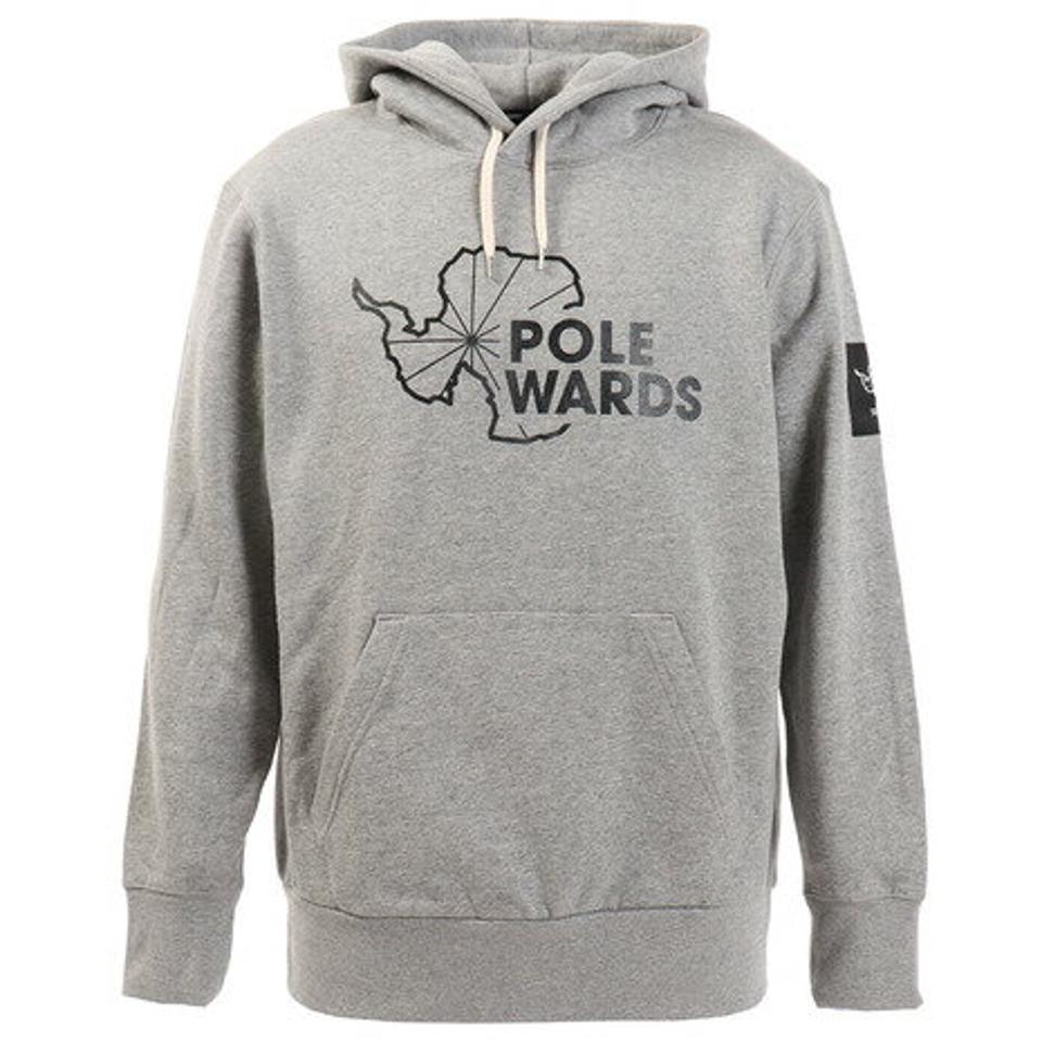 POLEWARDS パーカー メンズ トレーナー スウェット クルーネックパーカー メンズ PW22JM11 MGRY （メンズ）