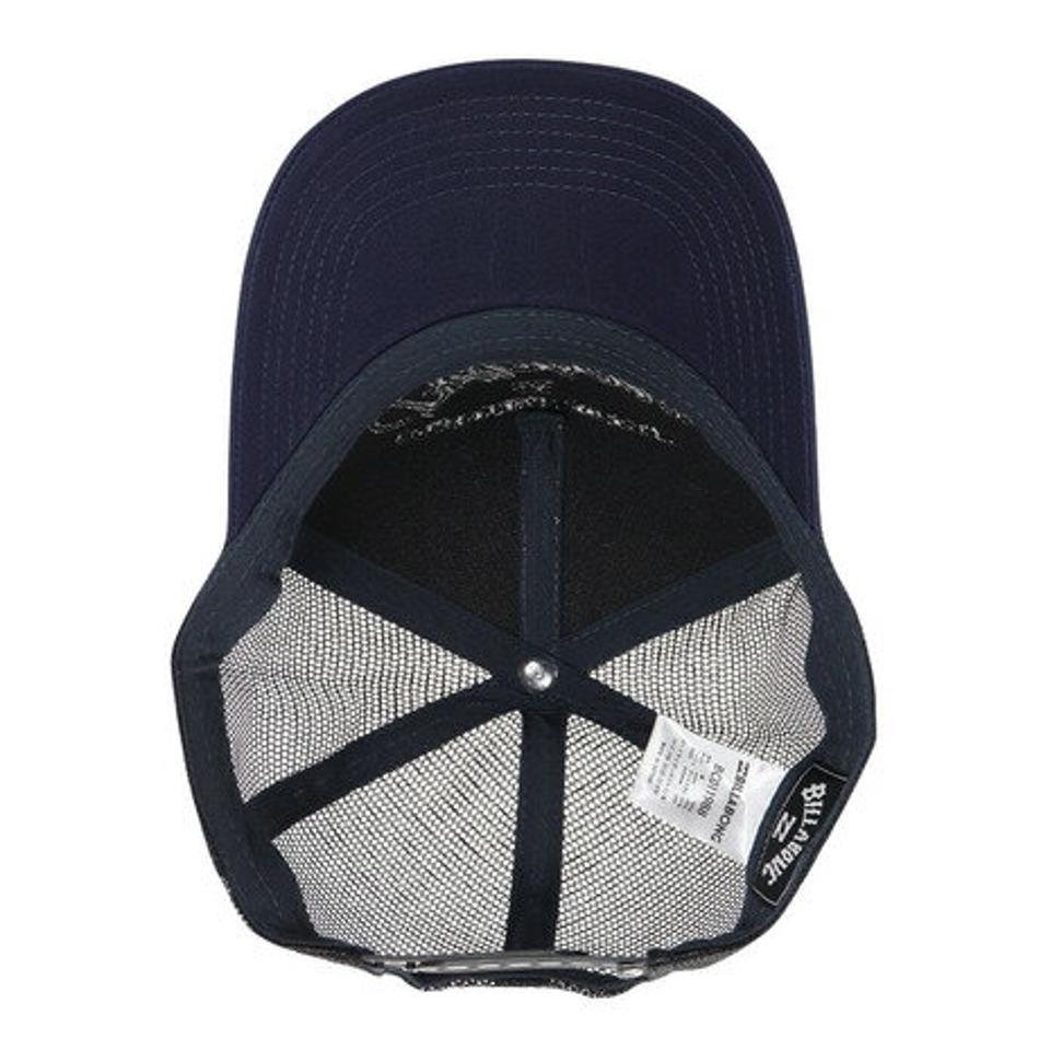 ビラボン（BILLABONG） TWILL TRUCKER キャップ BC011988 NVY （メンズ、レディース）