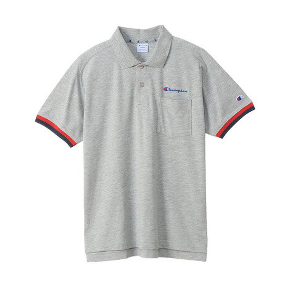 チャンピオン(CHAMPION) ゴルフウェア 春夏 吸汗速乾 UVカット 半袖ポロシャツ C3-VG302 070 (メンズ)