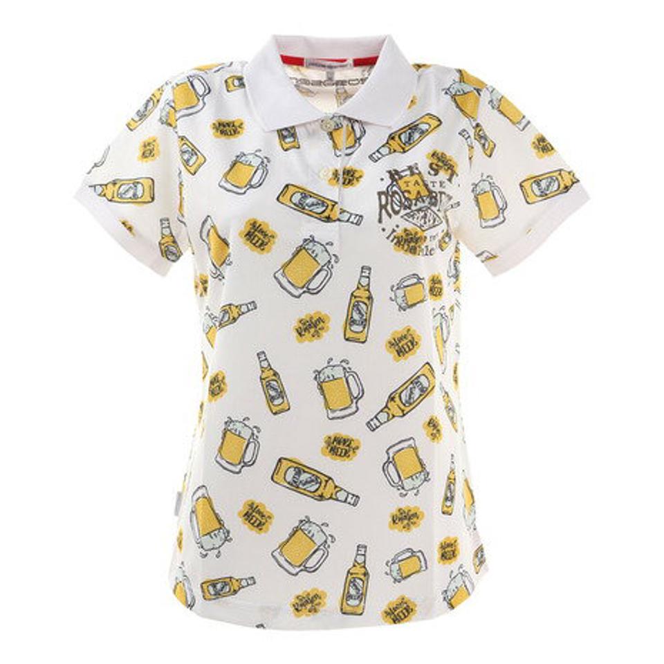 ROSASEN ゴルフウェア アロハ半袖シャツ 048-25942-005 (レディース)