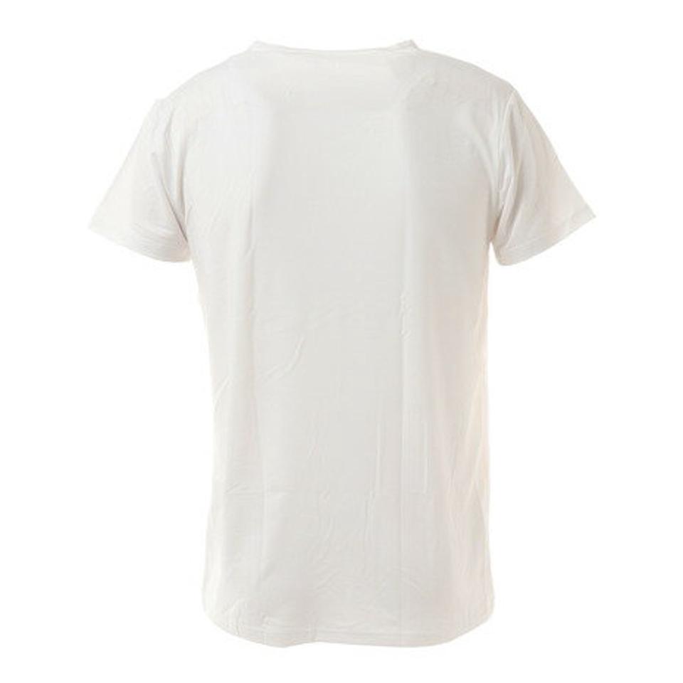 エーシーピージー(ACPG)(メンズ)ドライプラスクールメッシュ 半袖Vネックシャツ 891PA1GC8746WHT