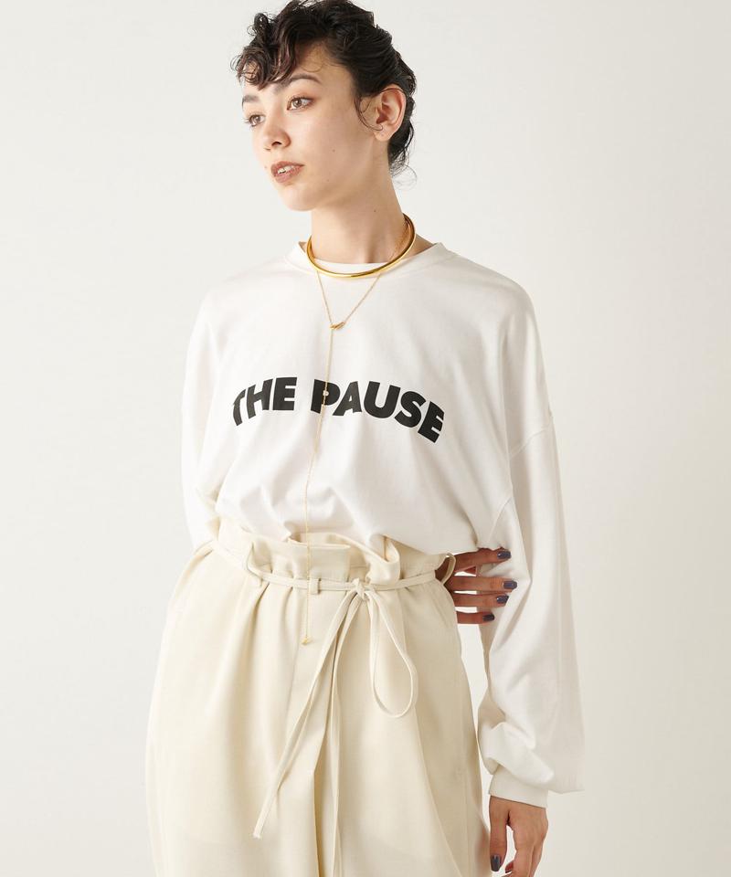【THE PAUSE】THE PAUSEロングスリーブTシャツ