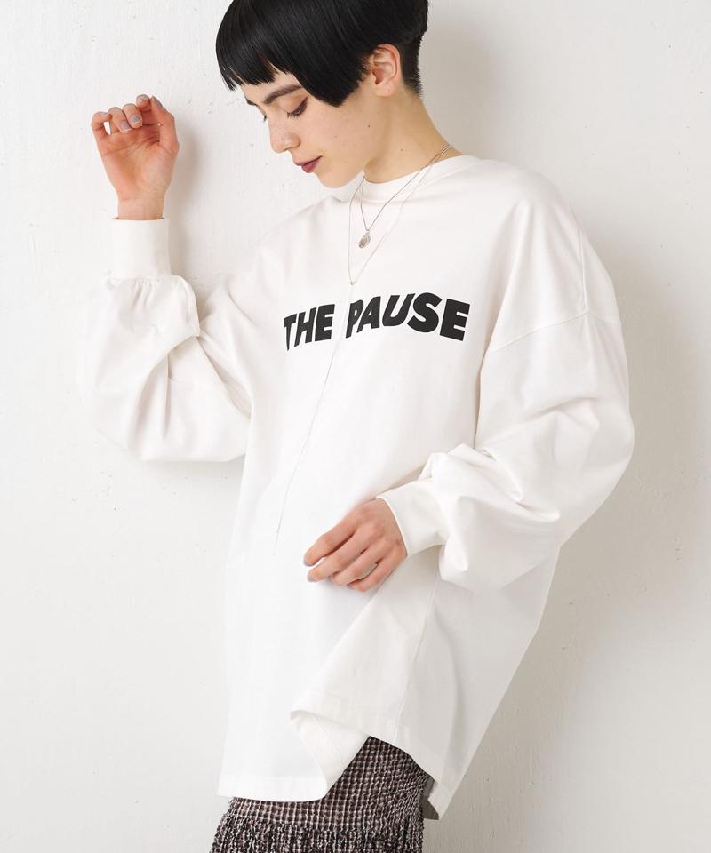 【THE PAUSE】THE PAUSEロングスリーブTシャツ
