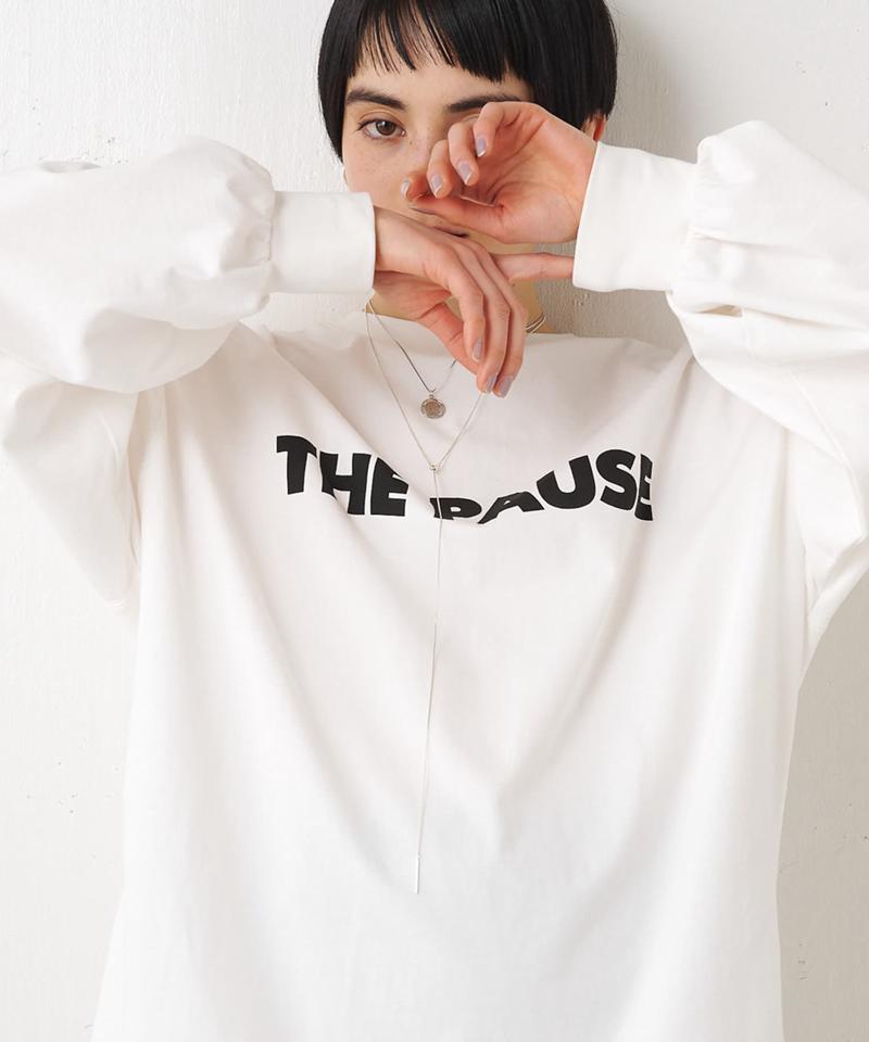 【THE PAUSE】THE PAUSEロングスリーブTシャツ
