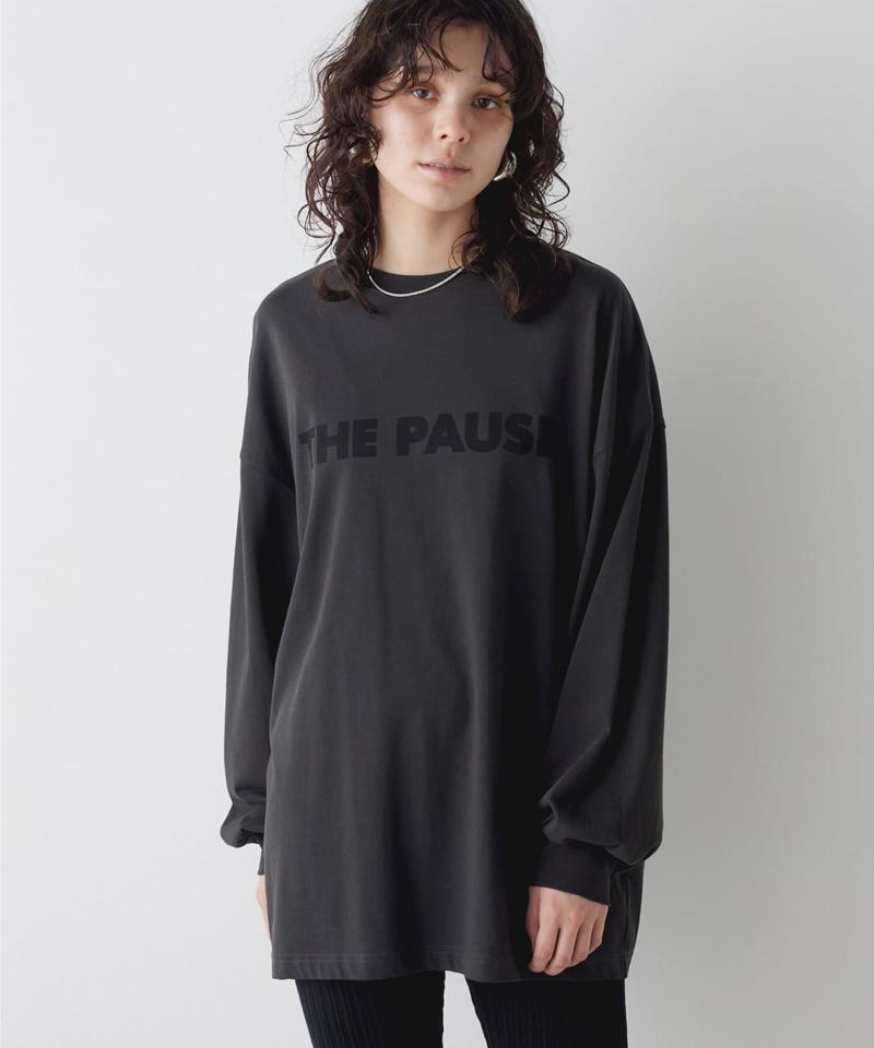 【THE PAUSE】THE PAUSEロングスリーブTシャツ