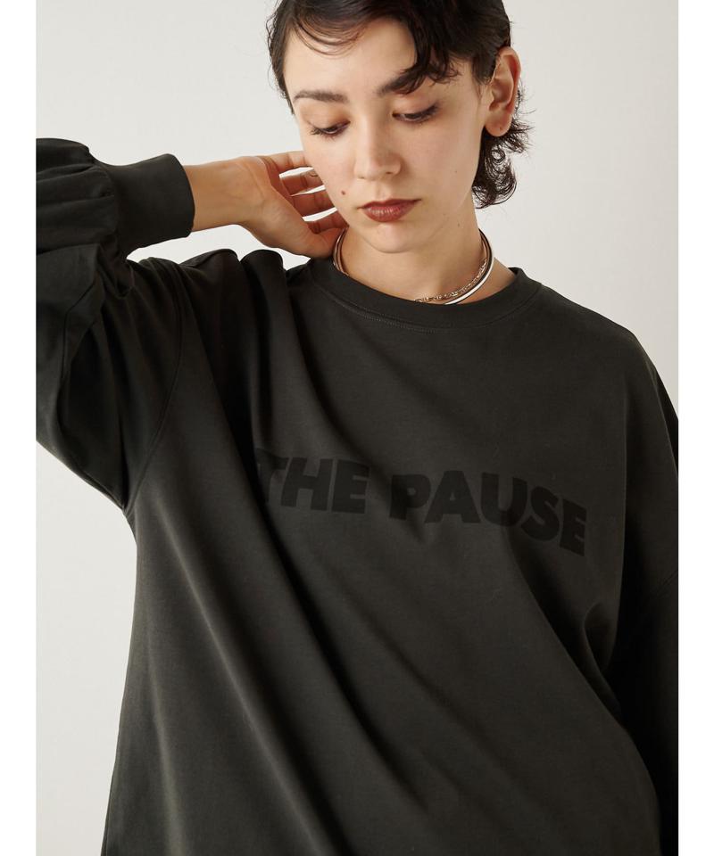【THE PAUSE】THE PAUSEロングスリーブTシャツ