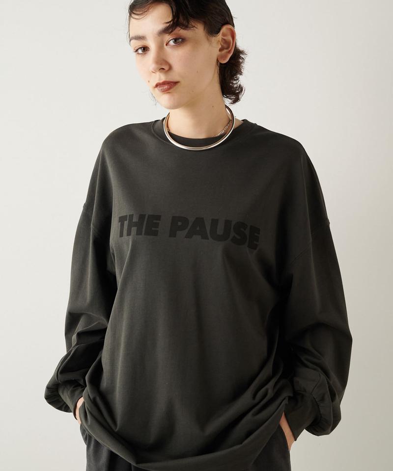 【THE PAUSE】THE PAUSEロングスリーブTシャツ