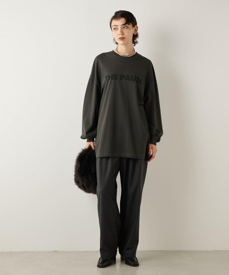 【THE PAUSE】THE PAUSEロングスリーブTシャツ