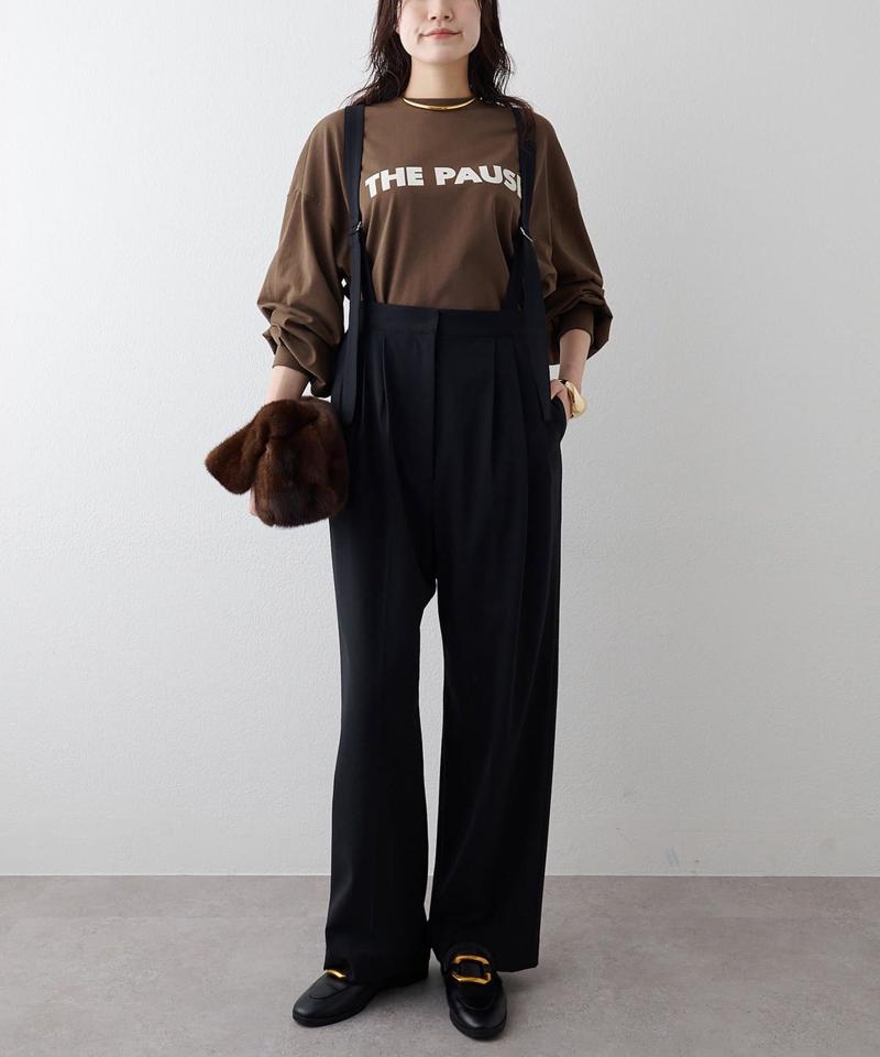 ＜一部店舗＆WEB限定カラーあり＞【THE PAUSE】THE PAUSEロングスリーブTシャツ