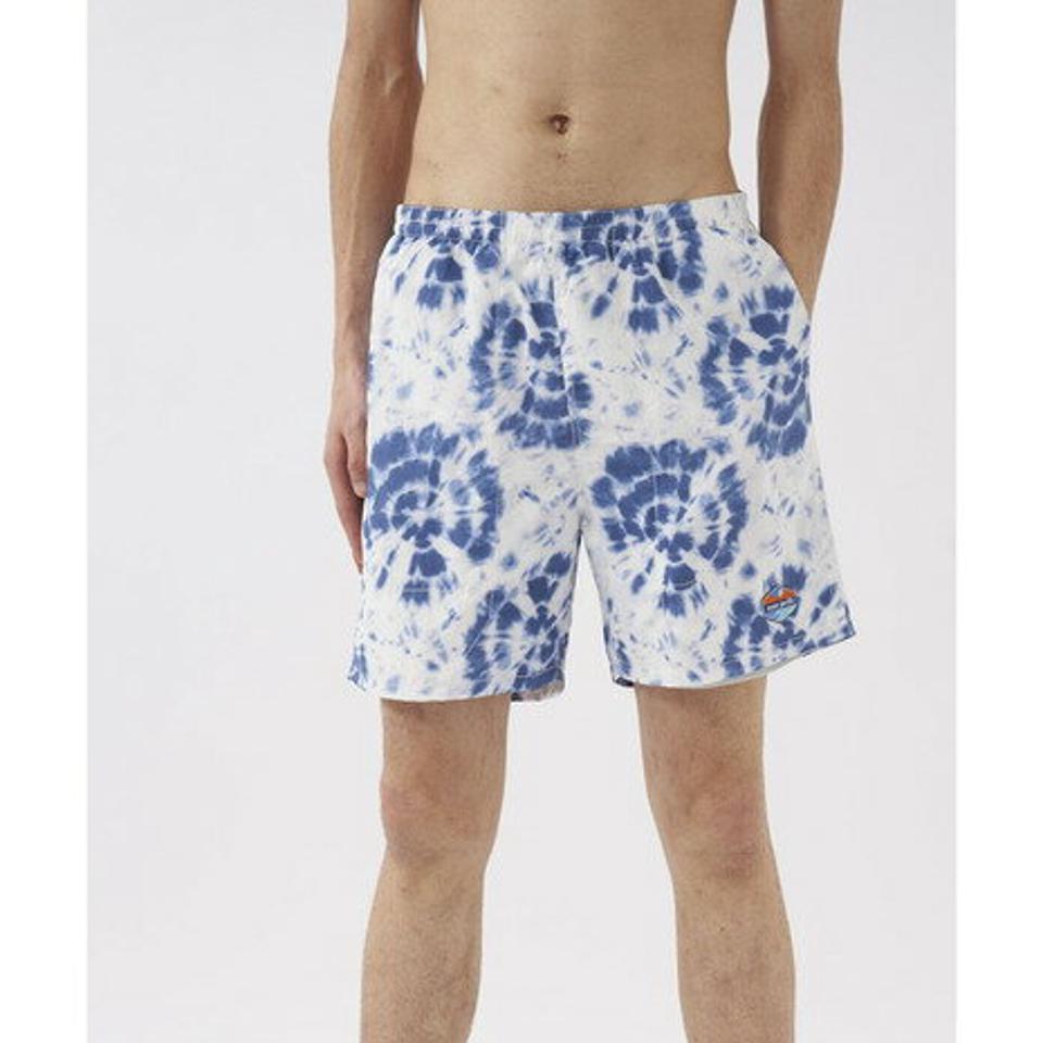 オーシャンパシフィック(Ocean Pacific) タイダイ柄 18インチトランクス 512405 BLU (メンズ)