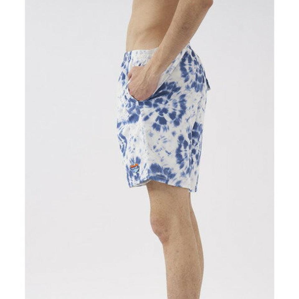 オーシャンパシフィック(Ocean Pacific) タイダイ柄 18インチトランクス 512405 BLU (メンズ)