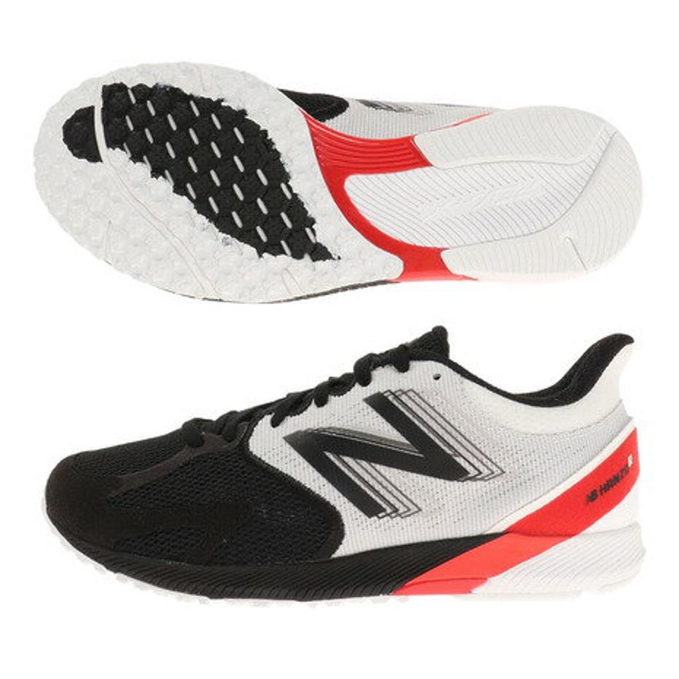 ニューバランス（new balance）（レディース）ランニングシューズ ハンゾー HANZO R W W3 ホワイトブラック WHANZRW3D レディース スニーカー
