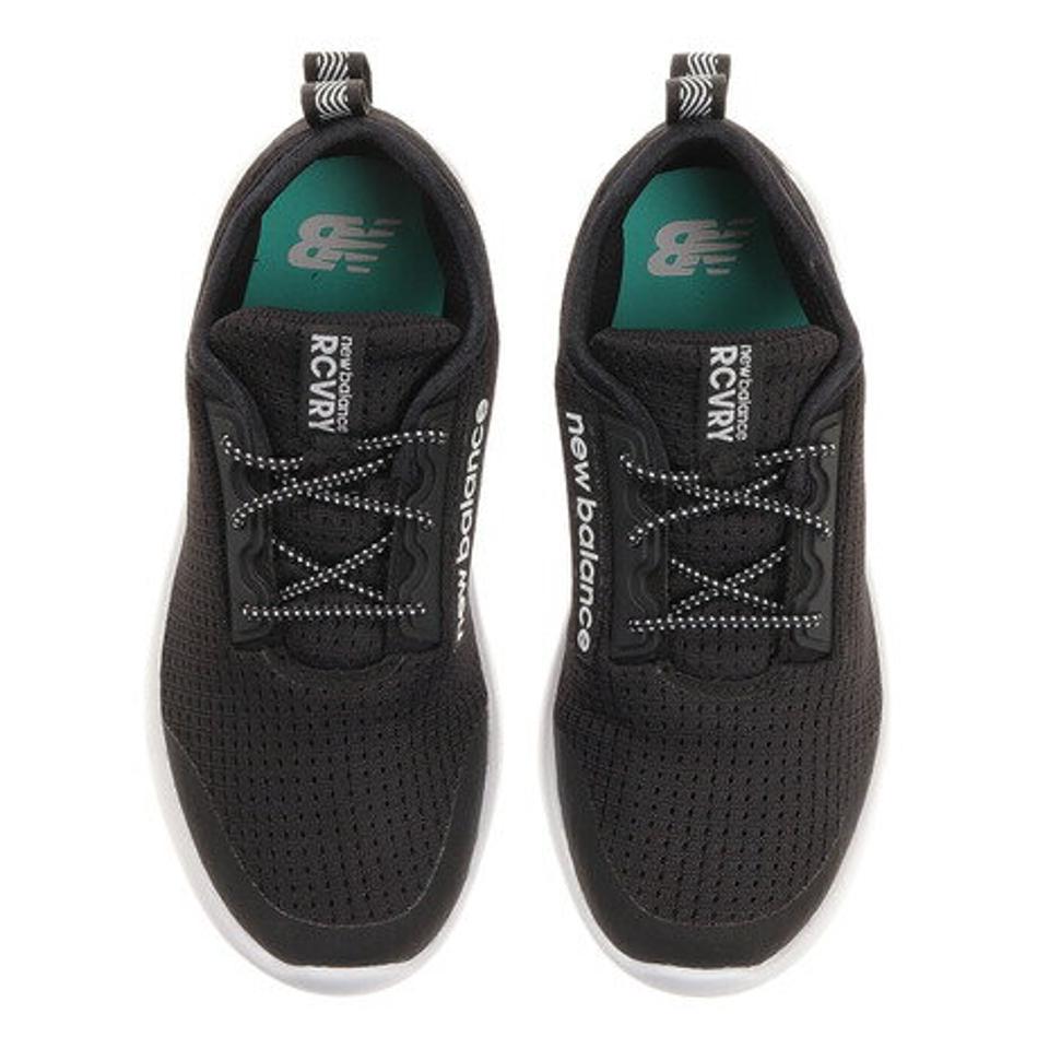 ニューバランス（new balance）（キッズ）ジュニア スニーカー リカバリ— Y ブラック YARCVCKW スポーツ シューズ カジュアル 丸洗い可能 運動靴 登校