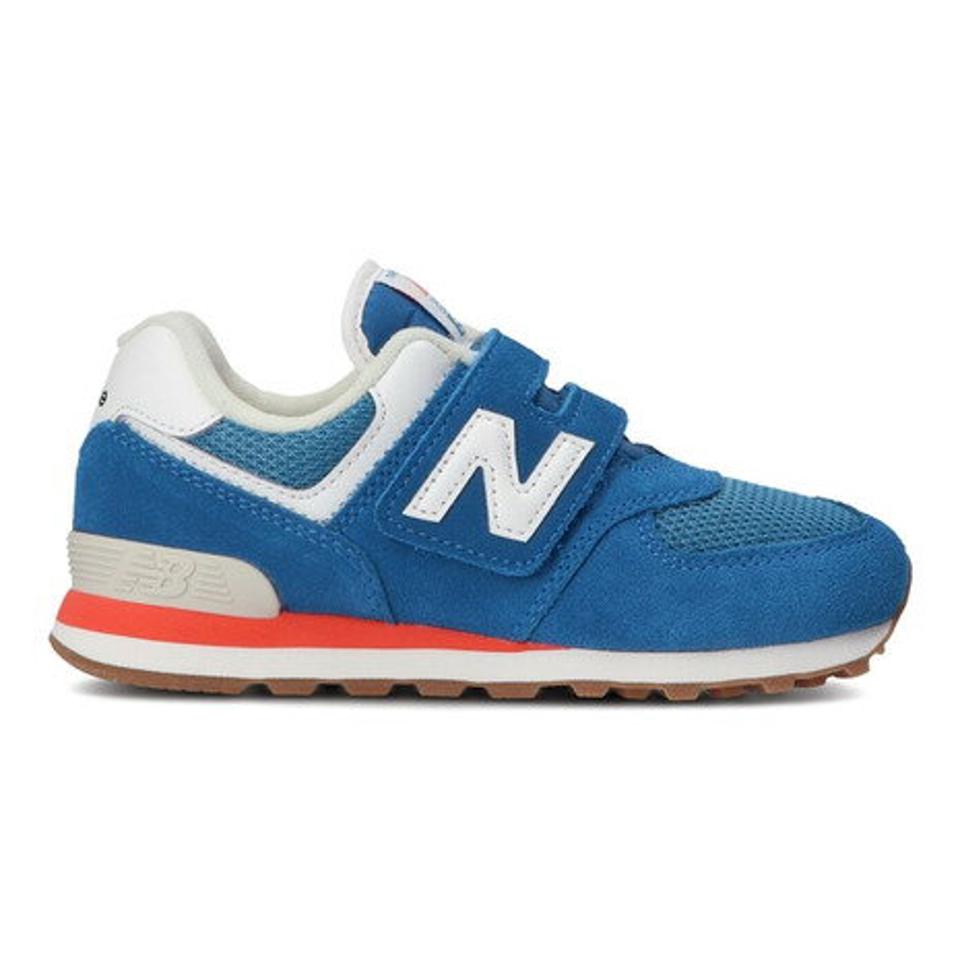 ニューバランス（new balance） ジュニアスニーカー 青 ブルー PV574HC2W スポーツシューズ 靴 シューズ （キッズ）