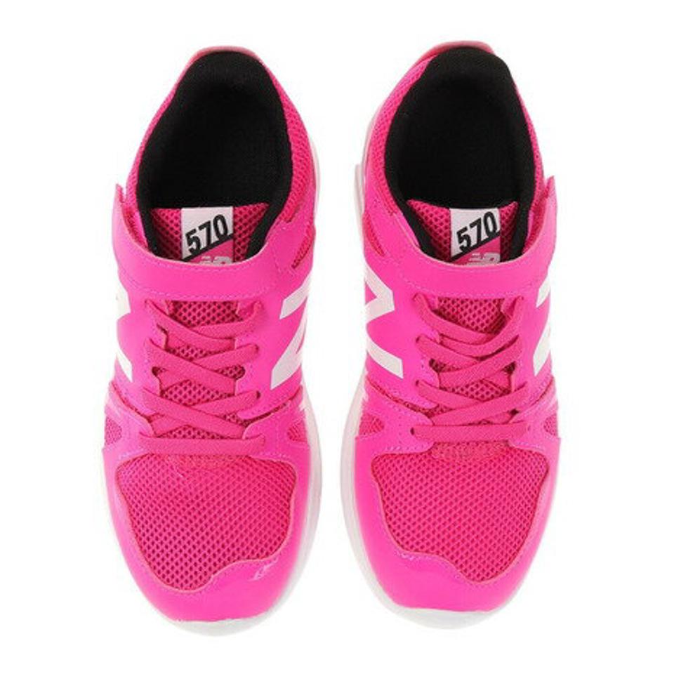 ニューバランス（new balance） ジュニア ランニングシューズ YT570 PK ピンク 靴 シューズ （キッズ）