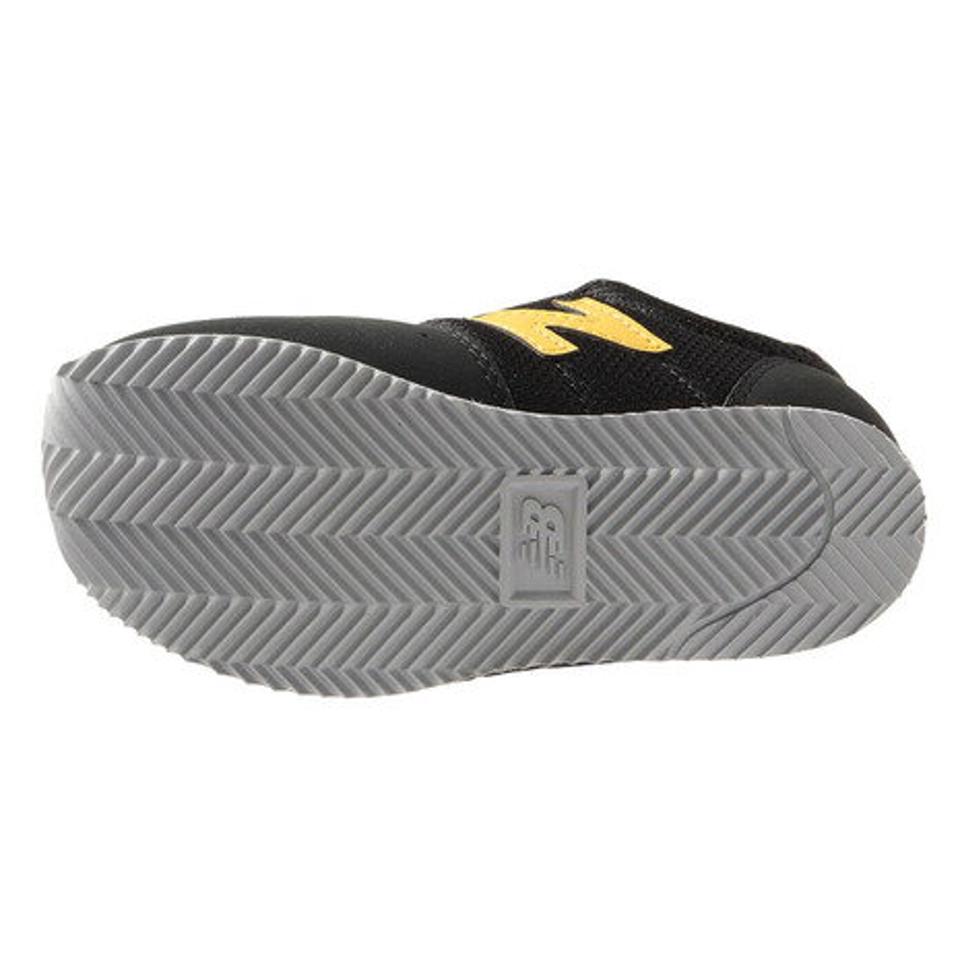 ニューバランス（new balance） IV220 黒 ブラック イエロー IV220CB2W 12.0 13.0 13.5 14.5 15.0 15.5 16.0 16.5 ベビー ジュニアスニーカー （キッズ）