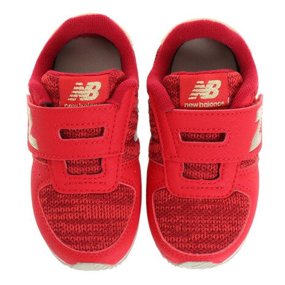ニューバランス（new balance） ジュニアスニーカー レッド IV220 OS2W ベビー スポーツシューズ 靴 シューズ （キッズ）