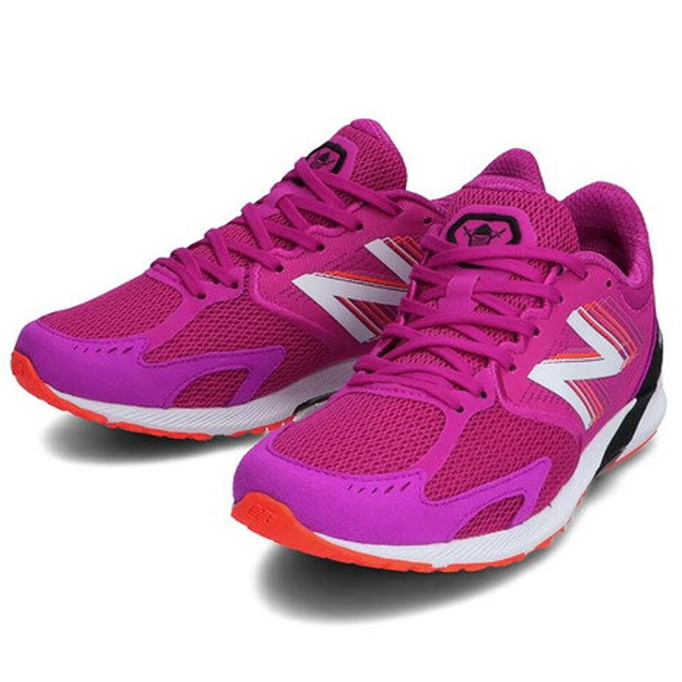 【ランニング対象品購入&エントリーでP10倍！8/19 20:00〜8/28 23:59】ニューバランス（new balance） ランニングシューズ ピンク ハンゾー HANZO R P3 WHANZRP3B トレーニングシューズ 部活 マラソン レディース （レディース）