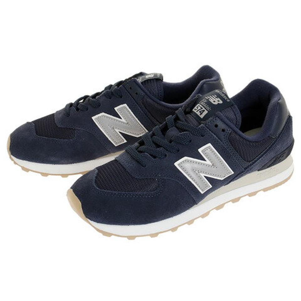 ニューバランス（new balance） スニーカー ネイビー ML574 STP D スポーツシューズ ランニングシューズ ローカット （メンズ）
