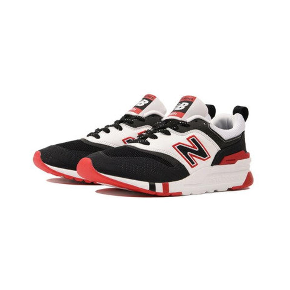 ニューバランス（new balance） スニーカー ブラック レッド CM997H BX D スポーツシューズ アウトドア （メンズ、レディース）