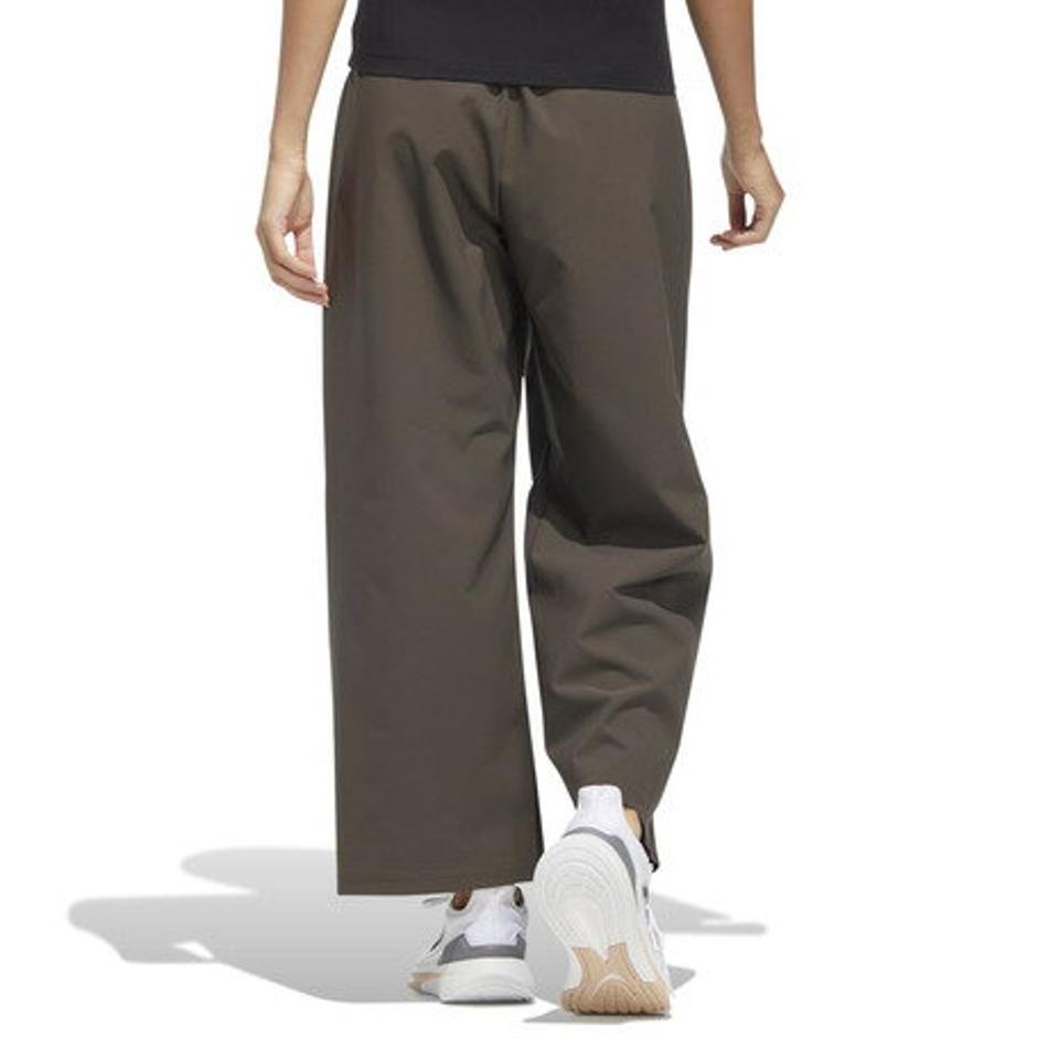 アディダス(adidas) ルーズフィット フルワイドレッグ ウーブンパンツ DJ105-HC2515 (レディース)