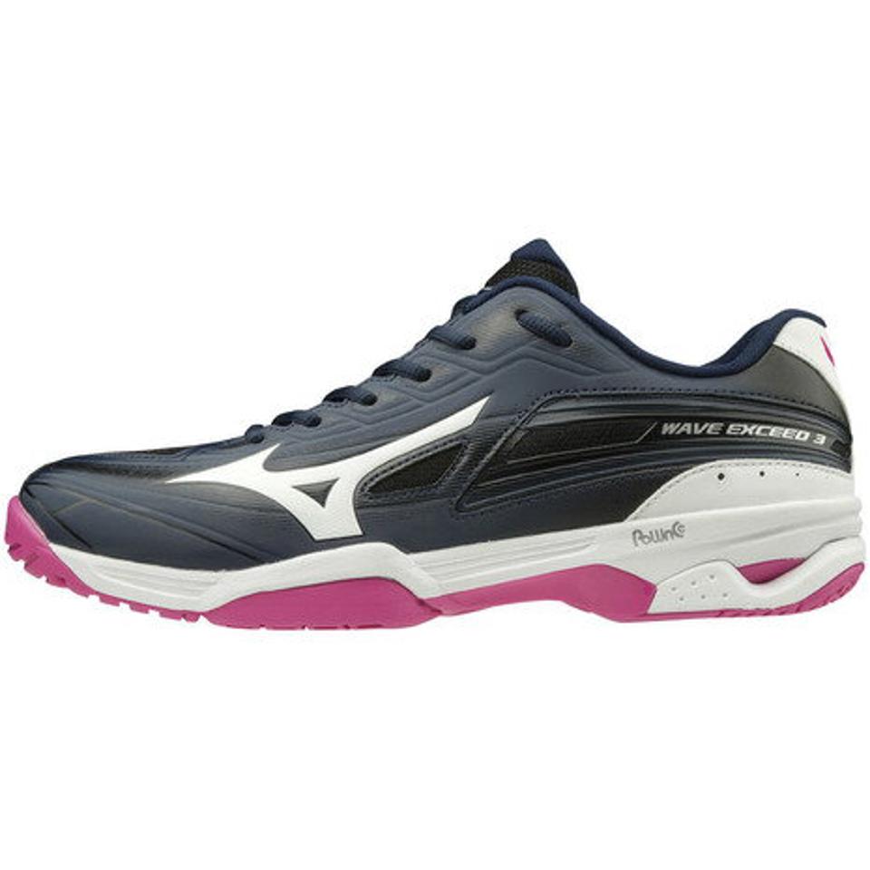 ミズノ（MIZUNO） テニスシューズ オムニクレー ウエーブエクシード 3 OC (WAVE EXCEED) 61GB191201 （メンズ、レディース）