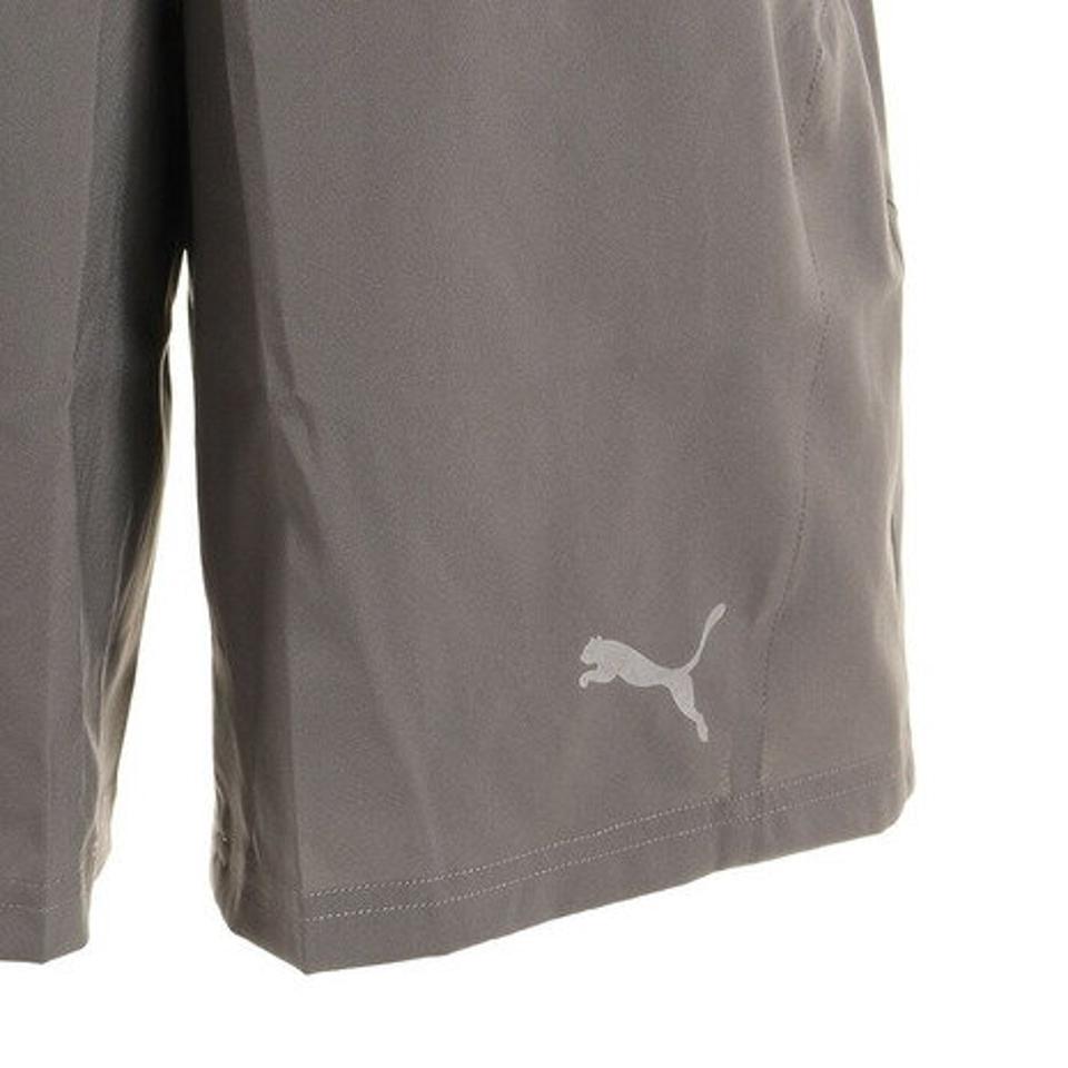 【SOY受賞記念1/31 9:59までエントリーでP4倍】プーマ(PUMA)(メンズ)ランニング ランニングパンツ メンズ 10インチ ショーツ 519812 02 GRY