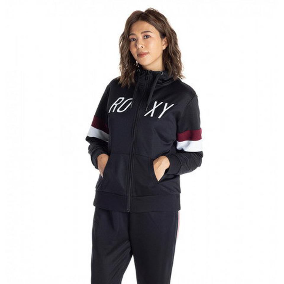 ロキシー(ROXY) 速乾 UVカット フードジップ RIVER ZIP RZP204533 BLK (レディース)