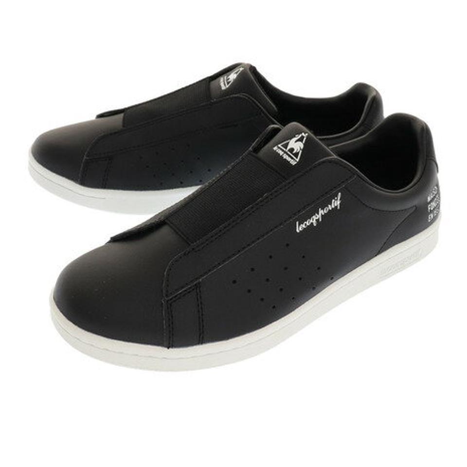 【5点以上で10%OFFクーポン 11日1:59まで】ルコック スポルティフ（Lecoq Sportif） スニーカー LA ローラン SL OM QL1TJC05BK スポーツシューズ （メンズ）