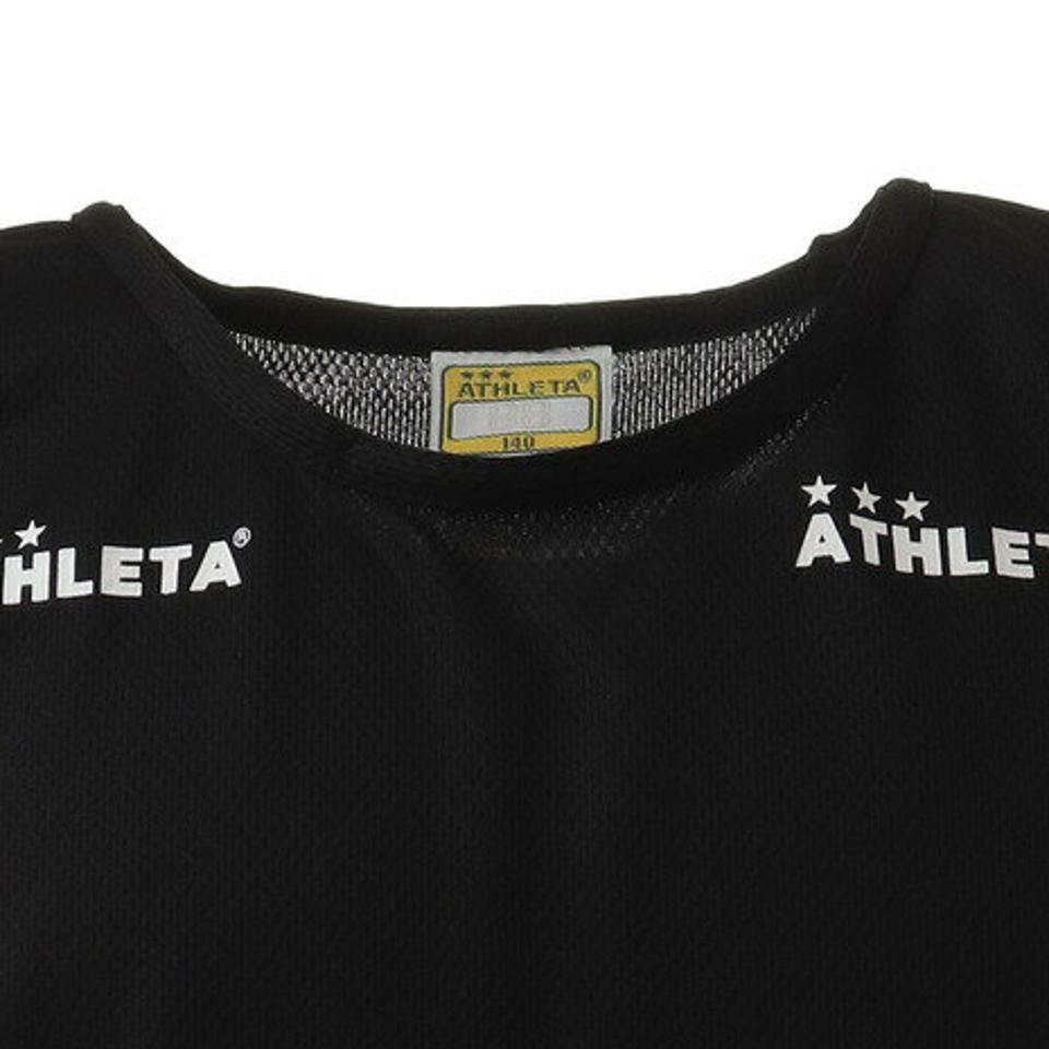 アスレタ(ATHLETA) サッカー ジュニア インナー インナーシャツ 1081J 黒 (キッズ)