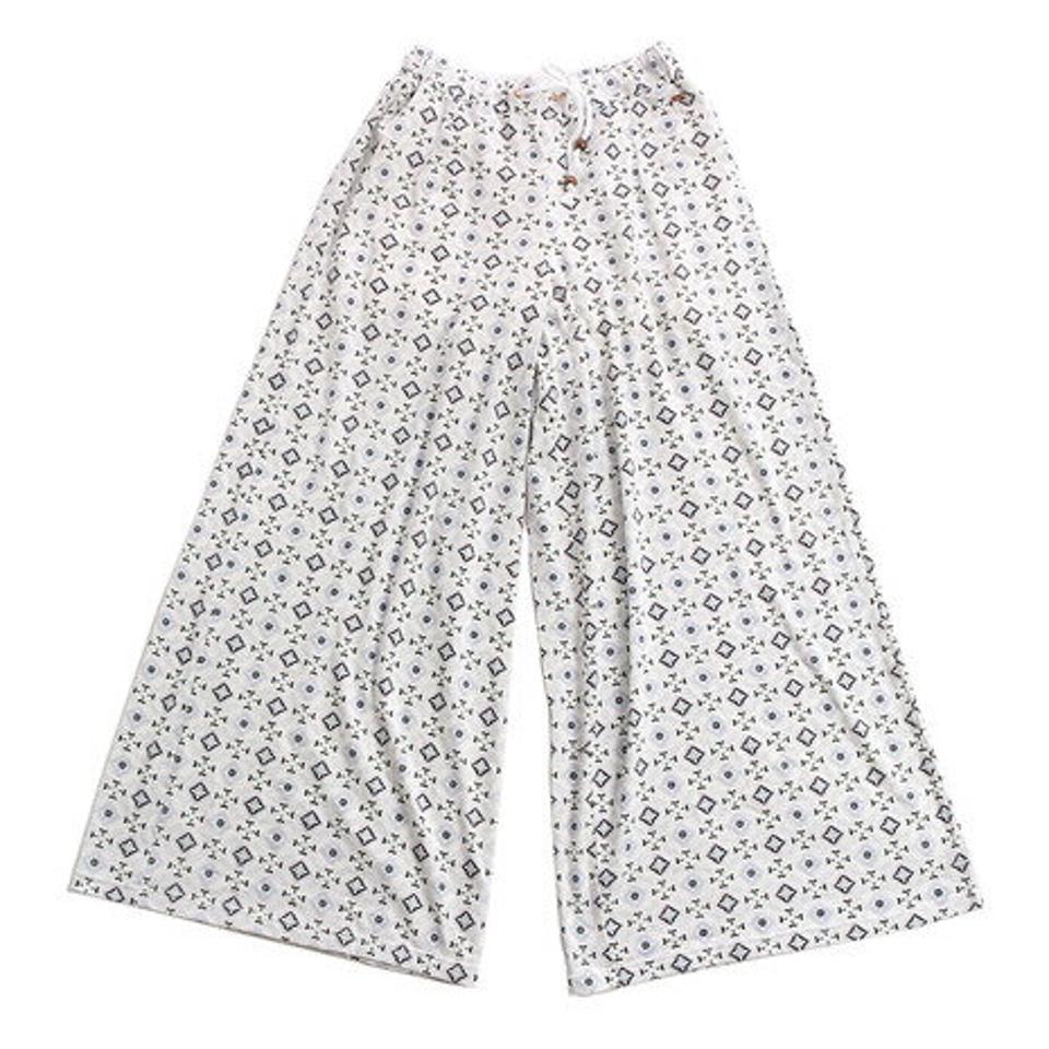 ロキシー（ROXY） レディース タイル柄 ワイドパンツ BATH TIME PANTS RLY171055BLU （レディース）