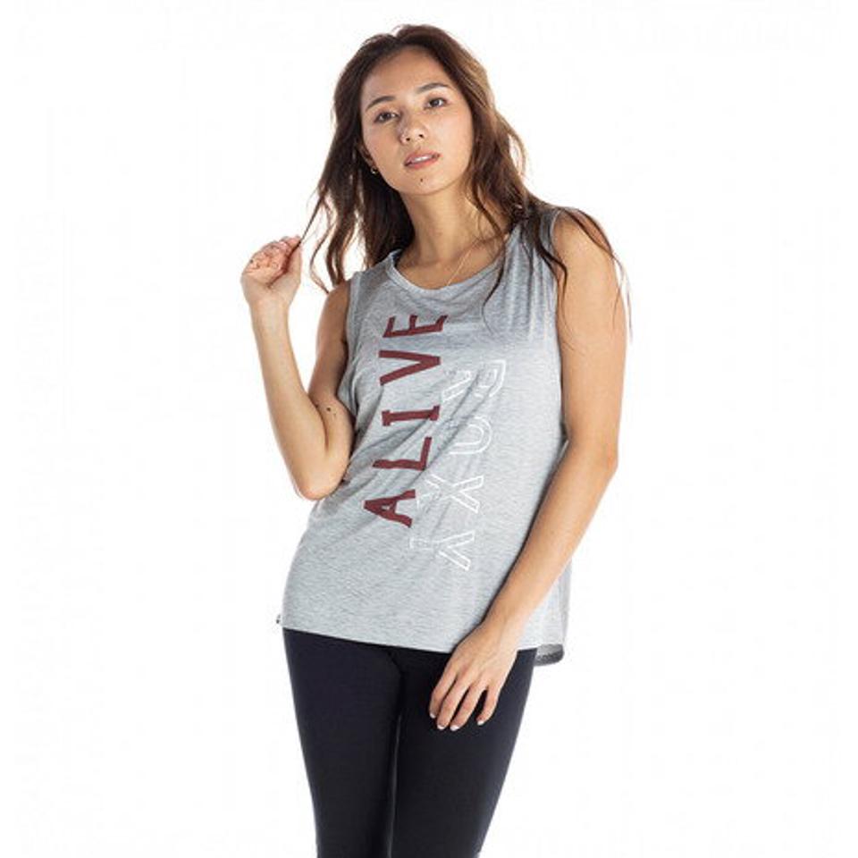 ロキシー(ROXY) 水陸両用 吸水 速乾 UVカット ノースリーブ トップス ALIVE ROXY RSL204517 GRY (レディース)
