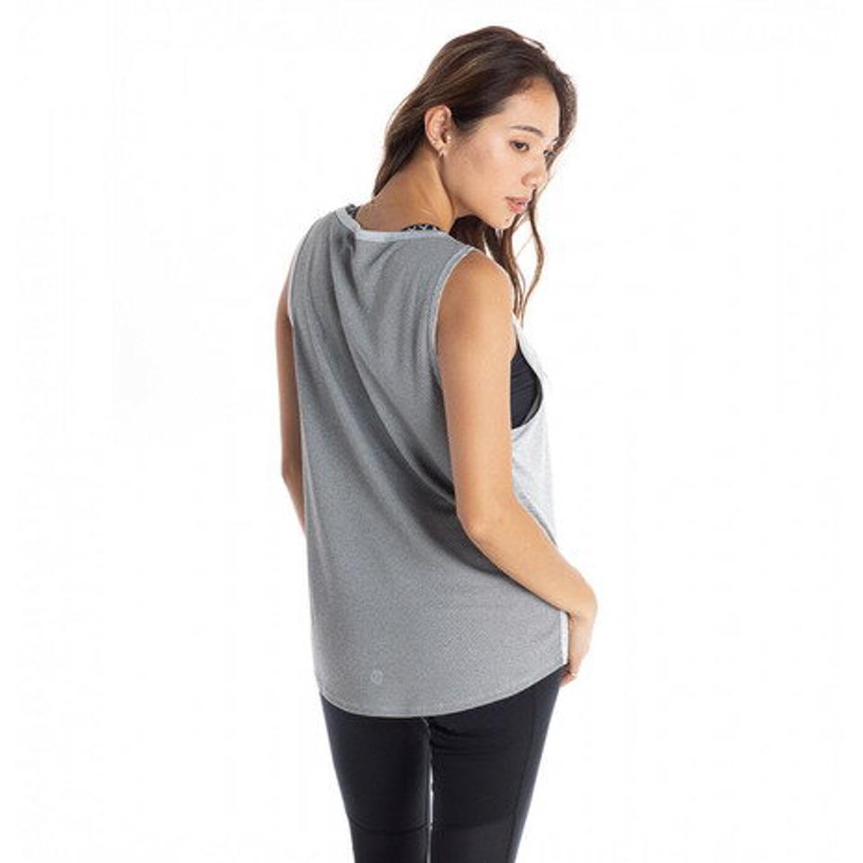 ロキシー(ROXY) 水陸両用 吸水 速乾 UVカット ノースリーブ トップス ALIVE ROXY RSL204517 GRY (レディース)