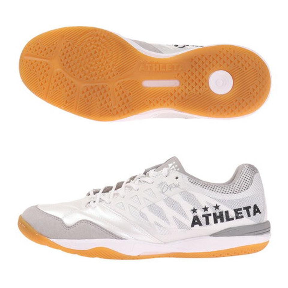 【5点以上で10%OFFクーポン 11日1:59まで】アスレタ（ATHLETA） フットサル インドア サッカーシューズ 屋内 室内 O-Rei フットサルT007 2S 11013 WHXGY