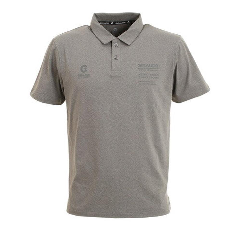 ジローム(GIRAUDM) ドライプラス カチオンポロシャツ 863GM1HD6842 CGRY (メンズ)