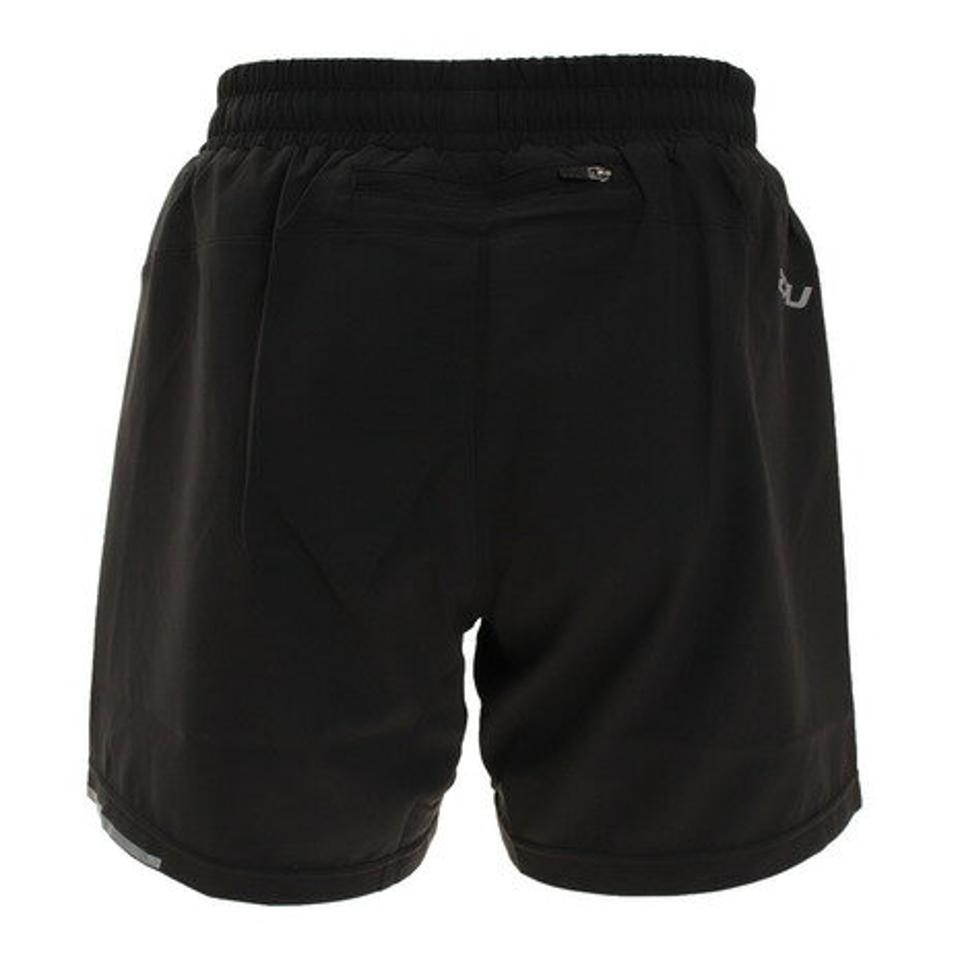 ツー・タイムズ・ユー(2XU)(メンズ)ランニング ランニングパンツ メンズ エアロ 5インチショートパンツ MR6532B-BLK/SRF