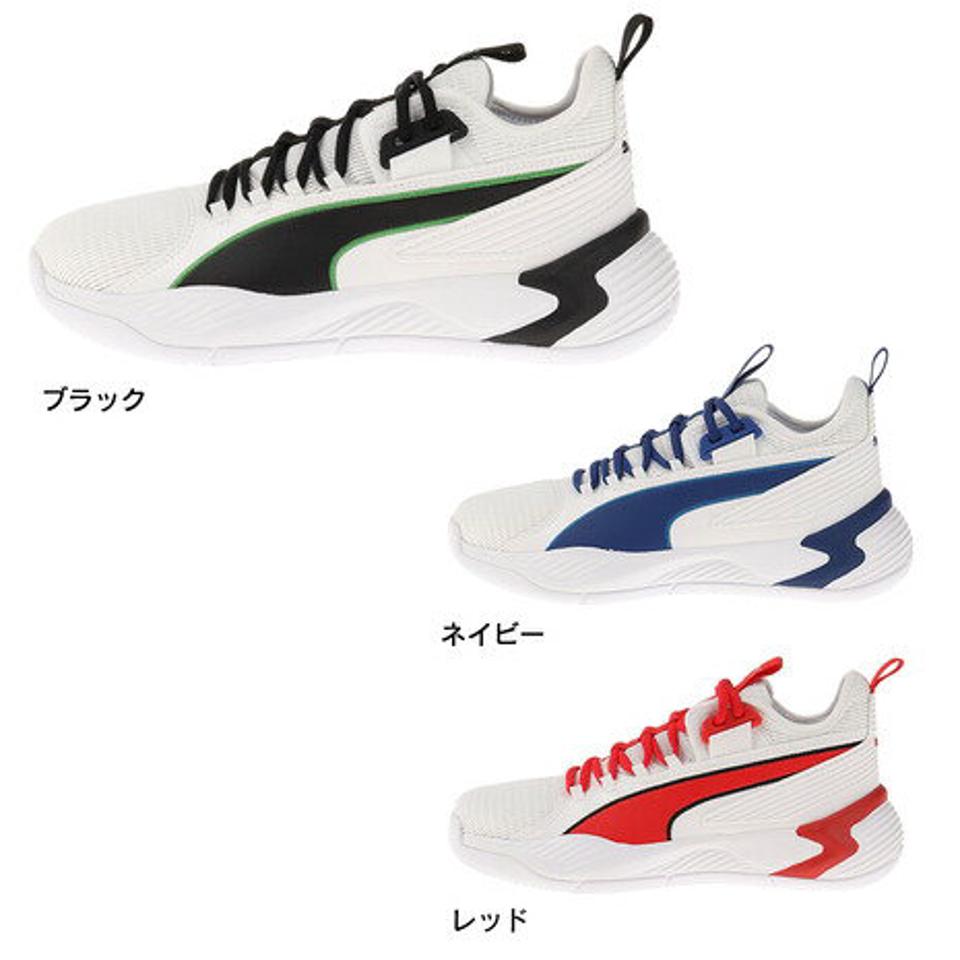 プーマ（PUMA）（キッズ） ジュニアバスケットシューズ バッシュ アップロー BG 194834