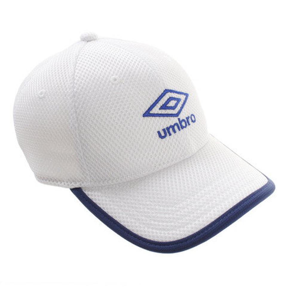 アンブロ（UMBRO） ジュニア 撥水メッシュキャップ UUDNJC01 WT （キッズ）