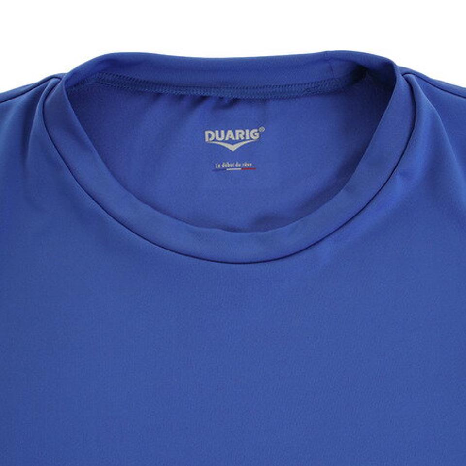 デュアリグ(DUARIG) サッカー ウェア メンズ ストレッチ 丸首 半袖 シャツ 741D8ES066 BLU (メンズ)