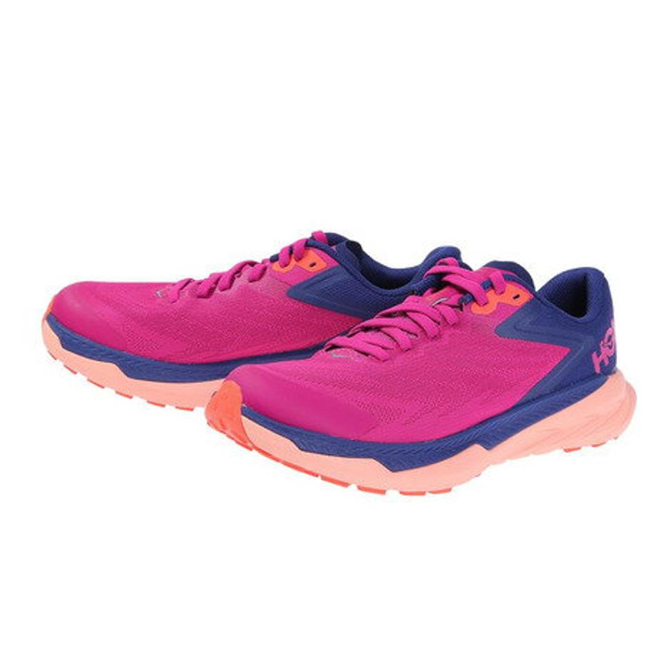 ホカ（HOKA）（レディース）ランニングシューズ レディース 紫 ジナール 1119400-FFBB パープル スニーカー